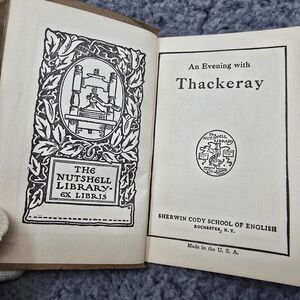 Lot of 4 Nutshell Library Books Shakespeare Lamb Thackeray Sherwin Cody PB Vtg